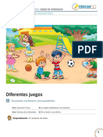 Diferentes Juegos 5p