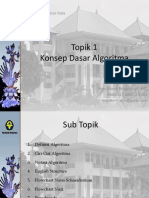 Topik 1 Konsep Dasar Algoritma PDF