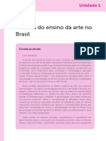 História do ensino de arte no Brasil: da gênese a meados do século XX