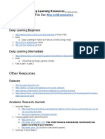 Deep Learning Resources PDF