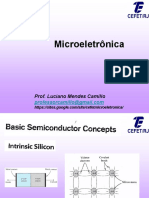 GELE7319 Microeletronica - AULA-02 Fisica Do Semicondutor