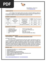 Example of CV Templates