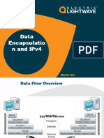 Data Encapsulatio N and Ipv4: Month - Year