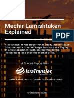 Israel's Mechir Lamishtaken Explained
