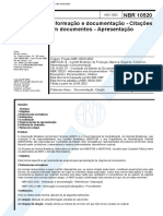 ABNT NBR 10520_2002 Informação e Documentação - Citações Em Documentos - Apresentação