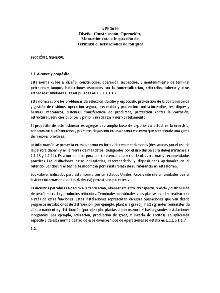 Api 2610 | PDF