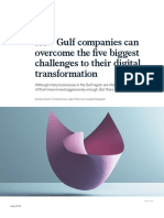 Mckinsey - Gulf Companies - Digital Challenges