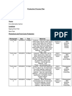 Production Process Plan New Front Cover