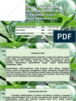 PRESENTASI PUPUK Efektivitas Pupuk Hayati Terhadap Pertumbuhan Dan Hasil Tanaman Caisin (Brassica Chinensis L.)