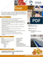 Curso Internacional - Food-Defense - Lima - Junio 2019