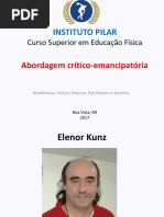 Trabalho Critico Emancipatoria