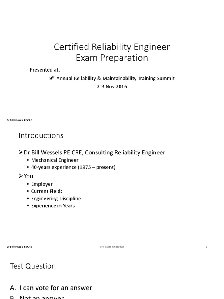 CERTIFIED RELIABILITY ENGINEER PRIMER PDF intelligence overview