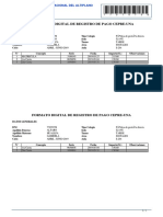 Constancia Digital de Registro de Pago Cepre-Una