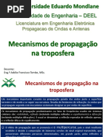 Mecanismo de Propagacao na Troposfera