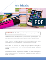 Planejamento de Estudos - 2019 PDF