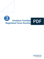 FareXpert Negotiated Fares Database Routing Graph Mode