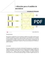 Unidades de Vibración Para El Análisis de Vibraciones Mecánicas