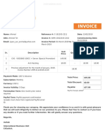 System Generated Invoice