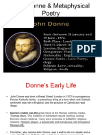 John Donne & Metaphysical Poetry