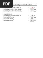 SHEAR WALL REBAR Autosaved Excel