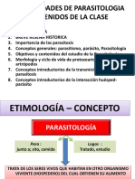 Historia de la Parasitologia