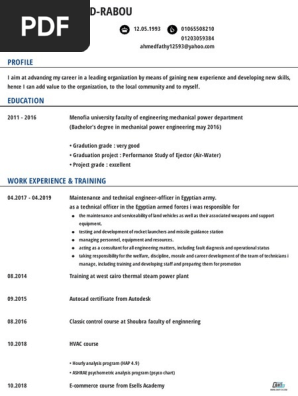good CV