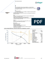 Curva Caracteristica de Ventiladores Axiales