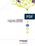 Twofour54 Tadreeb Corporate Overview PDF