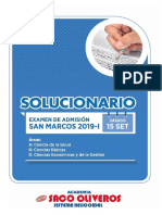 Solucionario San Marcos (15 Set 2019)