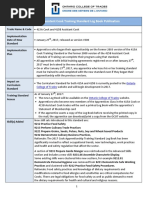 Cook Release Note For Updated Training Standard Log Book