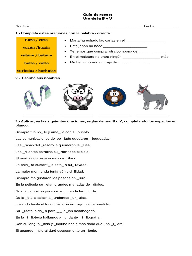 Guia Uso de La B y V | PDF