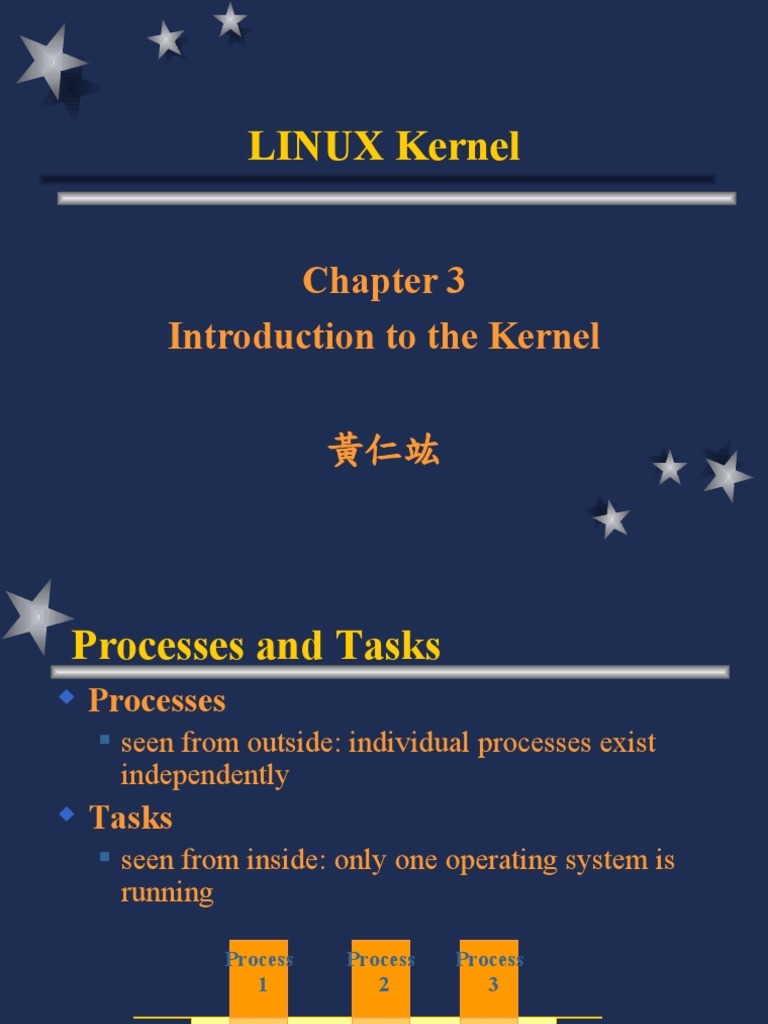LINUX Kernel: Introduction To The Kernel | PDF | Booting | Process ...