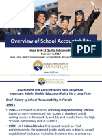 House Pre K 12 Quality Subcommittee Accountability and Assessment FINAL
