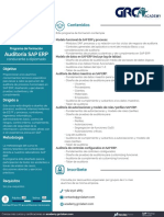 GRC Academy - Brochure Curso Auditoría SAP ERP 2019