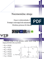 Metode Resavanja Kola Naizmenicne Struje Kirhofovi Zakoni PDF