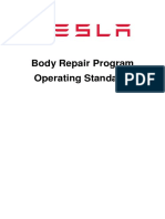 Tesla Body Repair Program Operating Standards 20180205