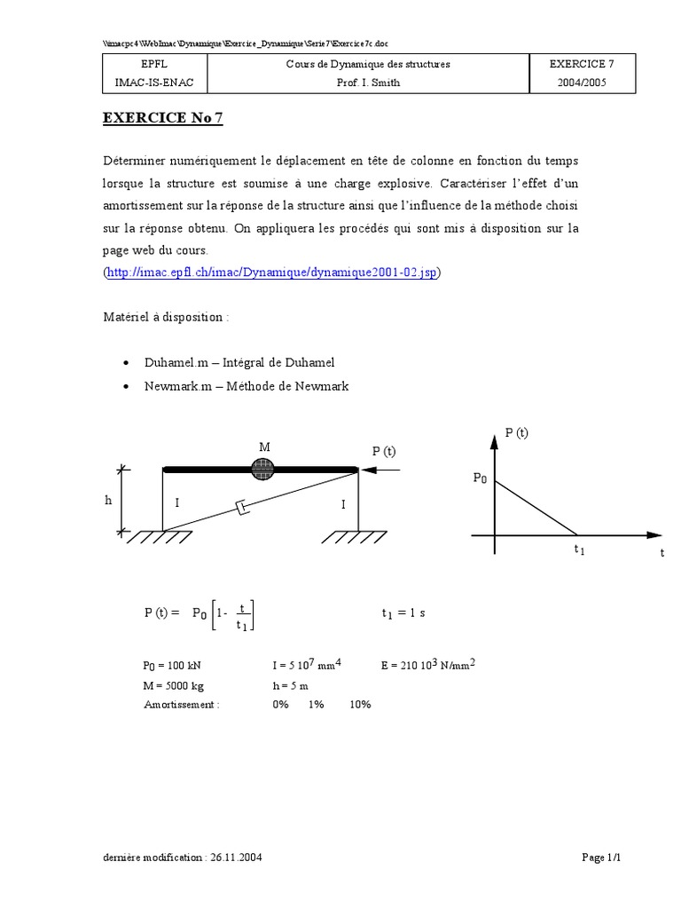 Exercice 7 C | PDF