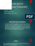 Concreto Antibacteriano