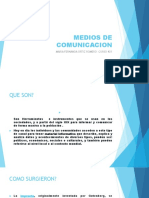 Medios de Comunicacion