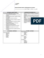 03 2019 Taller N°5 Ecuación Cuadrática Conocimientos Previos 3° Medio