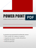 Power Point Primero Medio