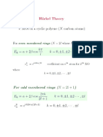 Hückel Equations and More.