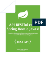 API Restful Spring Boot Java 8 MongoDB Heroku