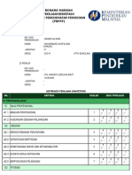 Borang Markah Penilaian Bersepadu