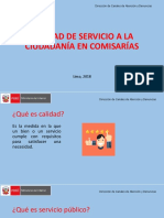 Calidad de Servicio A La Ciudadanía