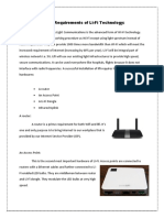 Hardware Requirements of LiFi