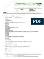 Evaluación Prehistoria