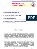 Presentaciòn de Fundamentos Dimensionales