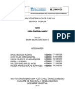 Distribución de Plantas Segunda Entrega.