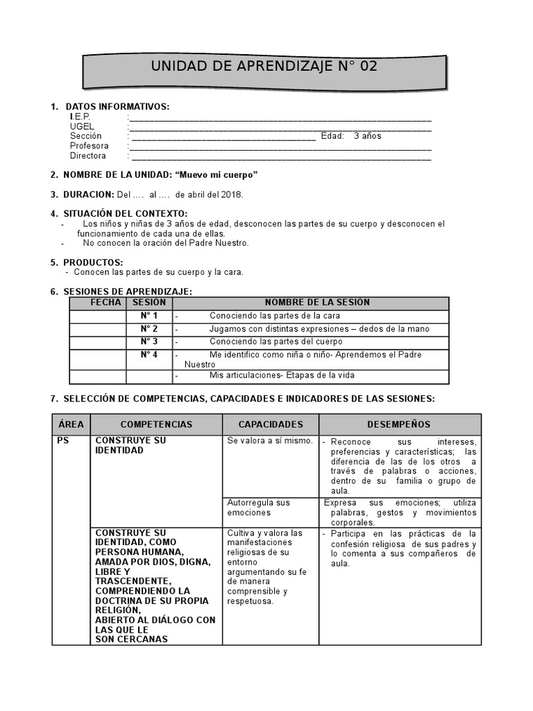 Actividades para niños de 3 años | PDF | Muñecas | Aprendizaje